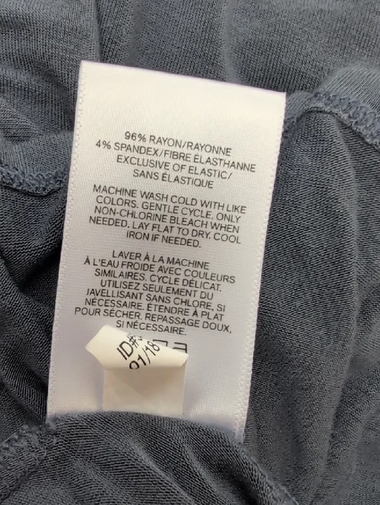 Express Ruffle High-Low Maxi Dress - Slate - Picture 7 of 7